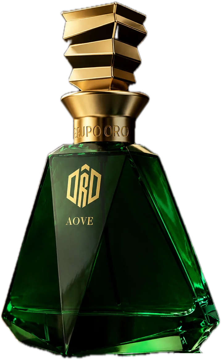 Botella de ORO AOVE Picual en cristal verde esmeralda